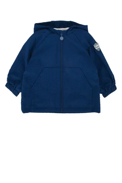Bonpoint Kids Recycled Polyester Blouson Jacket In Blue