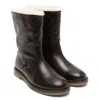 Bonpoint Kids Reglisse Wild Leather Boots