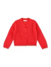 Bonpoint Knit Cardigan In Rouge