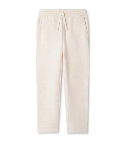 Bonpoint Kids' Knitted Drawstring Sweatpants In Pink
