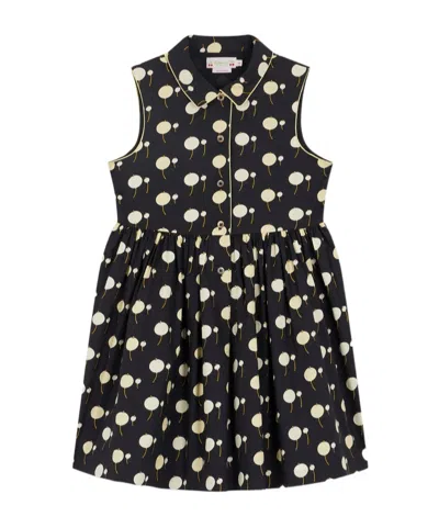 Bonpoint Lapel Dress In Black