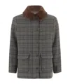 Bonpoint Lapel Long-sleeved Coat In Gray