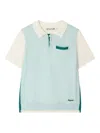 Bonpoint Laser Pocket-panelled Polo Shirt In Green