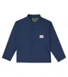 Bonpoint Laurent Reversible Technical Jacket In Blue