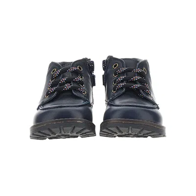 Bonpoint Kids' Leather Ankle Boots In Animal Print