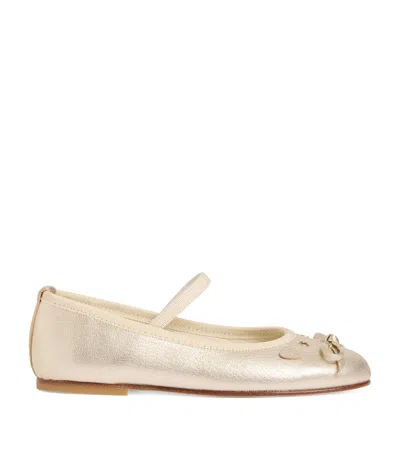 BONPOINT LEATHER JOIE BALLET FLATS