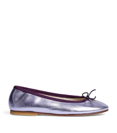 BONPOINT LEATHER LISA BALLET FLATS