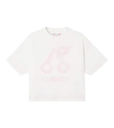Bonpoint Lele Cherry Printed T-shirt In Neutral