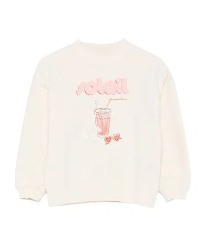 Bonpoint Kids' Lettering-applique Sweatshirt In White