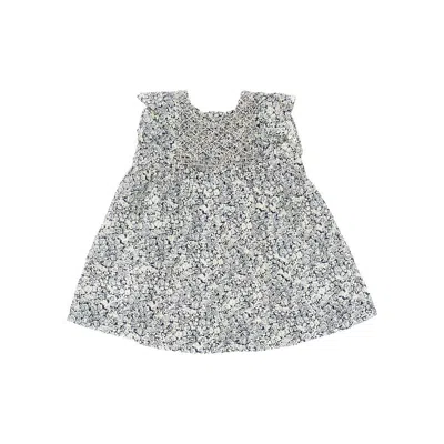 Bonpoint Liberty Cotton 'cadelili' Baby Dress Kids In Multi