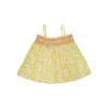 Bonpoint Thin Shoulder Blouse In Yellow