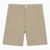 Bonpoint Light Brown Linen And Cotton Shorts In Brown