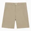Bonpoint Light Brown Linen And Cotton Shorts In Brown