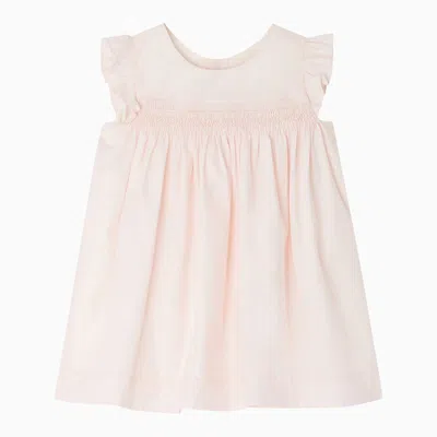 Bonpoint Light Pink Cotton Clothibis Dress