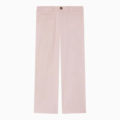 Bonpoint Light Pink Cotton Junon Trousers