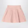 Bonpoint Light Pink Pleated Jedda Skirt In Pink
