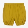 BONPOINT LIME GREEN WOOL SHORTS