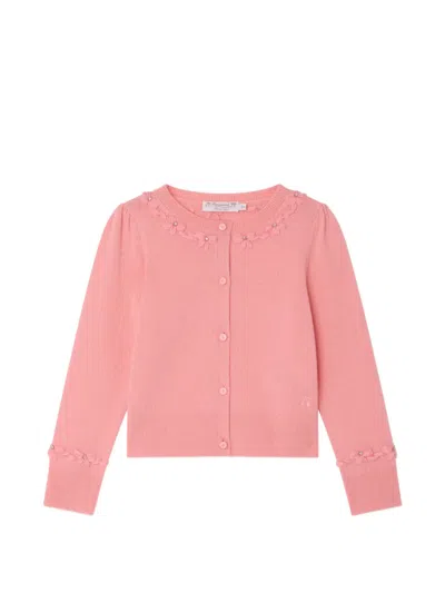 Bonpoint Liora フローラル カーディガン