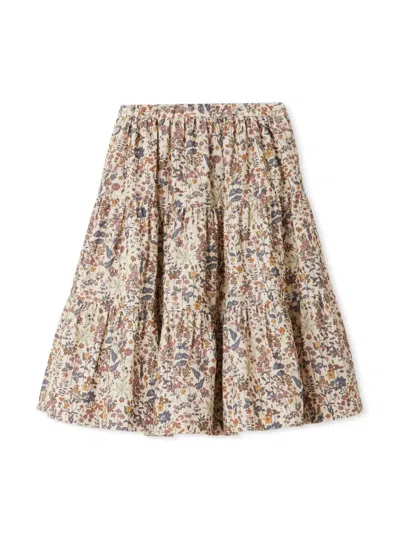 BONPOINT LISE FLORAL-PRINT SKIRT