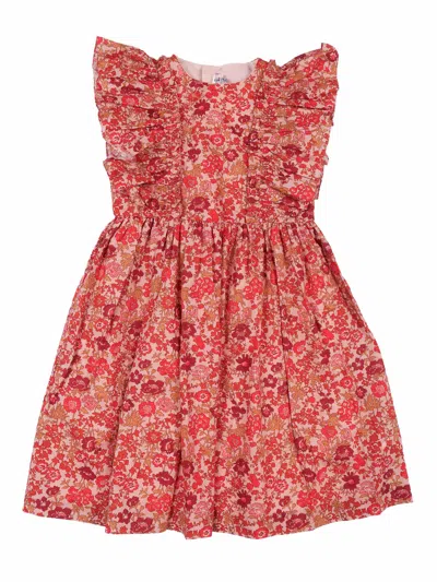 Bonpoint Robe Lizzy In Red