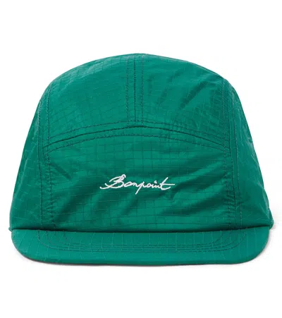 Bonpoint Kids' Logo Baseball Cap In Green