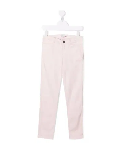 Bonpoint Logo Casual Pants In White