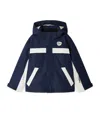 Bonpoint Logo Crest Jacket In Blue
