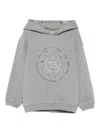 Bonpoint Cotton Jessim Hoodie In Gray