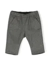 Bonpoint Logo-embroidered Elasticated-waist Trousers In Grey