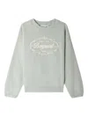 Bonpoint Logo-embroidered Sweatshirt In Gray