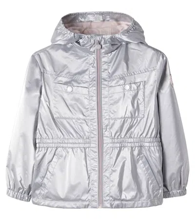 Bonpoint Kids' Logo Jacket In Gray