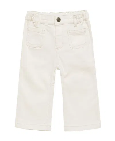 Bonpoint Logo Logo Casual Pants In White