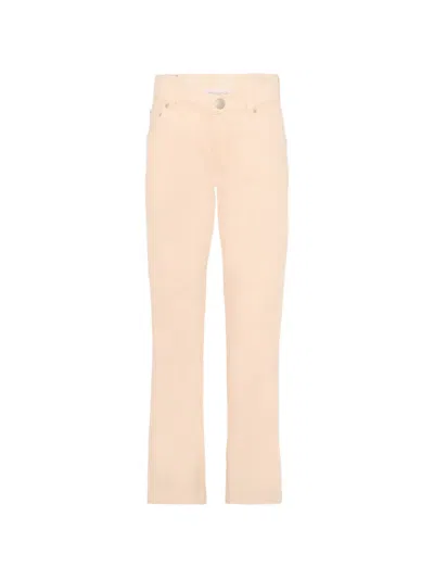 Bonpoint Kids' Logo-patch Trousers In Neutral