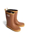 Bonpoint Logo Patch Wellingtons In Brown