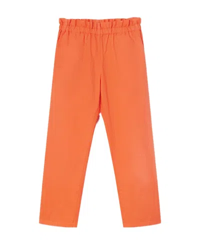 Bonpoint Logo Trousers In Orange