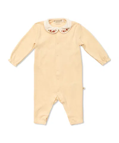 Bonpoint Long Sleeve Jumpsuit In Neutral