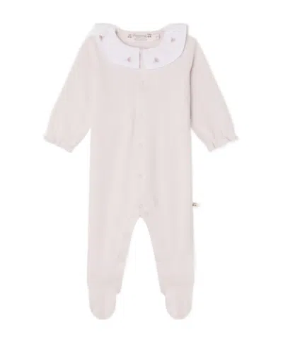 Bonpoint Babies' Long Sleeve Jumpsuit In Pink