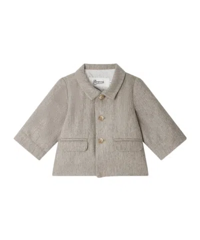 Bonpoint Long-sleeved Jacket In Gray