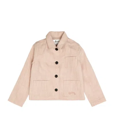 Bonpoint Long-sleeved Jacket In Nude
