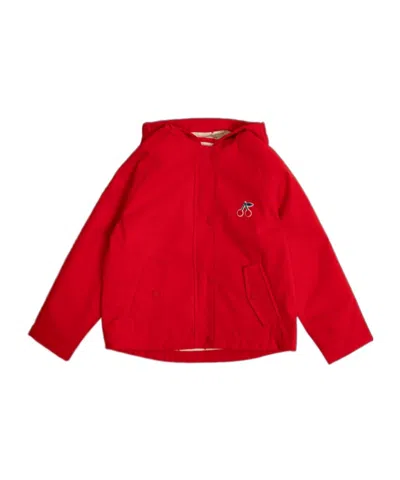 Bonpoint Kids' Long-sleeved Jacket In Red
