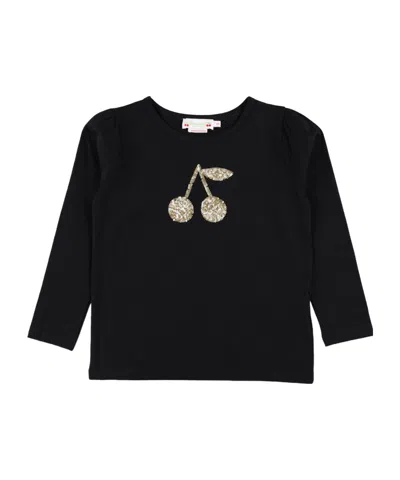 Bonpoint Long-sleeved T-shirt In Black