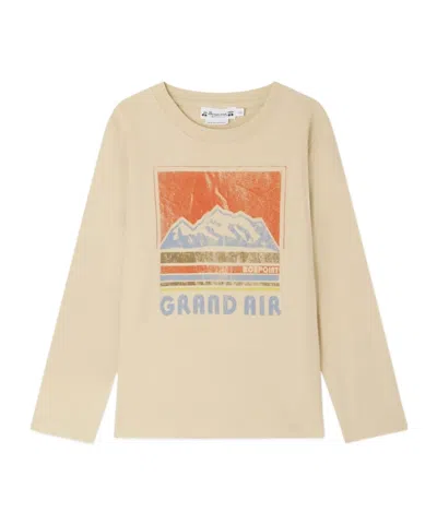 Bonpoint Long-sleeved T-shirt In Nude