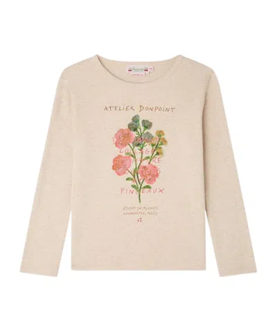 Bonpoint Long-sleeve T-shirt In Pink