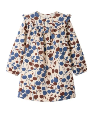Bonpoint Kids' Long-sleeved Dress In Multi