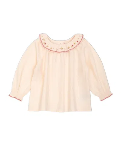 Bonpoint Babies' Long-sleeved Top In Neutral