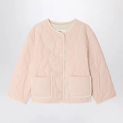 Bonpoint Lorelei Light Pink Quilted Jacket