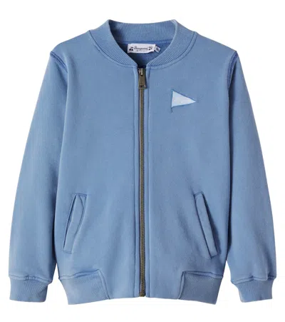 Bonpoint Kids' Loreto Jacket In Organic Cotton In Blue