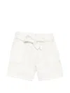 Bonpoint Lorrie Drawstring Shorts In White