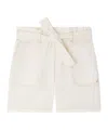 Bonpoint Lorrie Drawstring Shorts In White