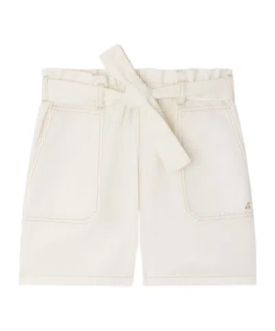 Bonpoint Lorrie Drawstring Shorts In White